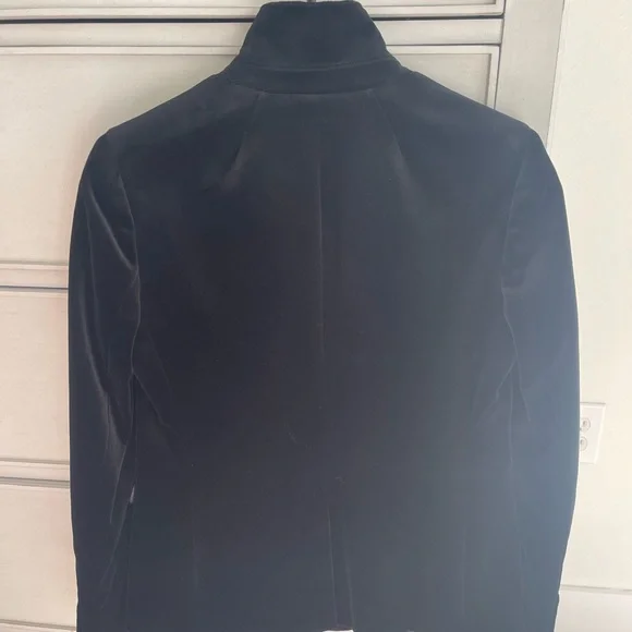 J.Crew Black Velvet Blazer - Picture 3 of 3